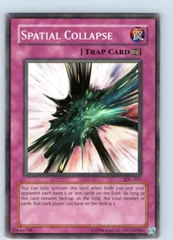 Yu-Gi-Oh TCG Spatial Collapse IOC-051 Unlimited Regular Common Card LP-NM - Image 1