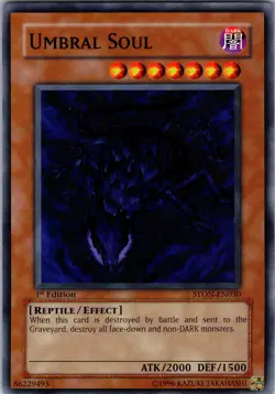 Yu-Gi-Oh TCG Umbral Soul STON-EN030 1st Edition Regular Common Card NM - Image 1