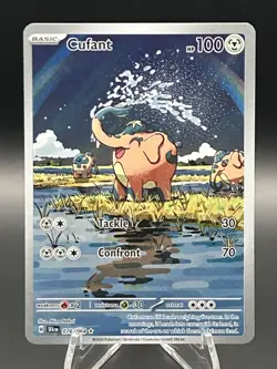 Pokemon Cufant Shrouded Fable Illustration Rare Full Art Holo 076/064 - Image 1
