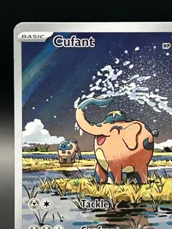 Pokemon Cufant Shrouded Fable Illustration Rare Full Art Holo 076/064 - Image 3