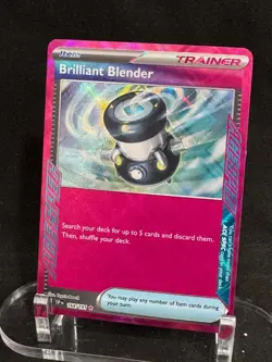 Brilliant Blender 164/191 ACE SPEC Rare Surging Sparks Pokemon Holo Near Mint - Image 1