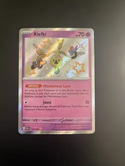 The Pokemon Company Klefki 159/091 SV: Paldean Fates Shiny Rare Holo Ability - Image 1