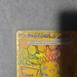Pokemon TCG Pikachu ex 179/131 Sv: Prismatic Evolutions Hyper Rare Holo Full Art - Image 5