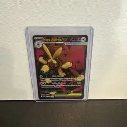 MEGA LOPUNNY EX 2025 POKEMON PHANTASMAL FLAMES ULTRA RARE #115/094 Q5801 - Image 1