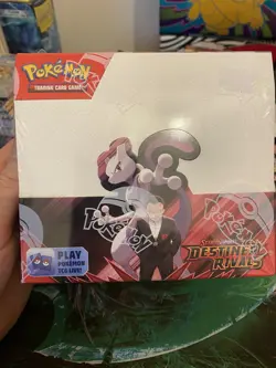 Pokemon TCG Destined Rivals Booster Box 36 Packs Brand New & Sealed SMALL TEAR - Image 1