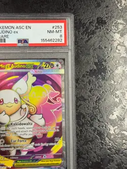 2026 POKEMON ASCENDED HEROES EN MEGA AUDION ex ULTRA RARE #253 - PSA 8 - Image 3