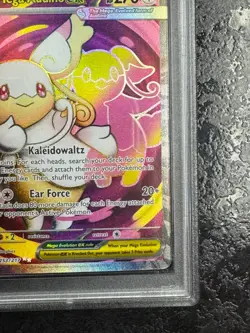 2026 POKEMON ASCENDED HEROES EN MEGA AUDION ex ULTRA RARE #253 - PSA 8 - Image 5