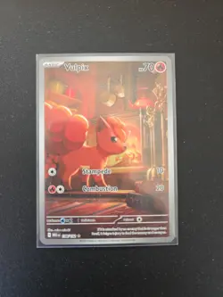 Pokemon Mega Evolution Vulpix IR 138/132 NM - Image 1