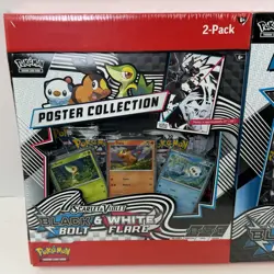 Pokemon TCG Black Bolt & White Flare Binder + Poster Box Booster Promo - Image 2