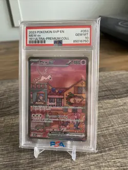 Pokemon Scarlet & Violet Mew EX 151 Ultra Premium Collection Promo PSA 10 - Image 1