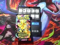 VERY HEAVY! GOD PACKUUU 22.47g Ascended Heroes Pokemon TCG Booster (SEALED) - Image 1