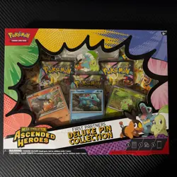 Pokemon Ascended Heroes First Partner Deluxe Pin Collection Sealed New - Image 1