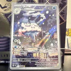 Pokemon Vanilluxe 113/086 Sv: White Flare Illustration Rare Holo Full Art - Image 1