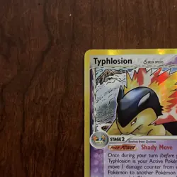 Typhlosion 12/101 Dragon Frontiers Holo Rare Stage 2 100 HP English Pokemon TCG - Image 5