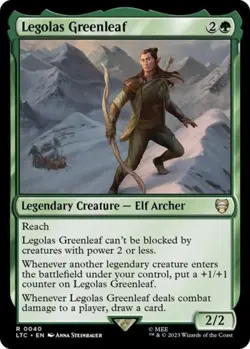 Legolas Greenleaf - Light Play MTG - Image 1