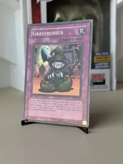 Yugioh - Graverobber PSV-008 1st Edition Super Rare - NM - Image 1
