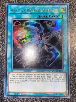 YuGiOh Sky Striker Mecha - Widow Anchor MP19-EN264 Ultra Rare 1st Edition NM - Image 1