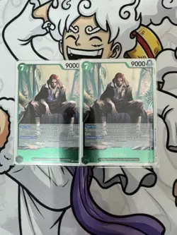 One Piece - 2x OP14-027 Shanks (Foil) Rare Near Mint - Image 1