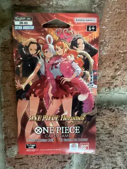 One Piece TCG Extra Booster Heroines Edition EB-03 - Sleeved Booster SEALED - Image 1
