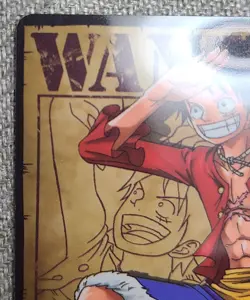 One Piece AR Carddass Monkey D Luffy Wanted! No. 02-02 Berry Match 2011 Bandai - Image 4