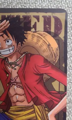 One Piece AR Carddass Monkey D Luffy Wanted! No. 02-02 Berry Match 2011 Bandai - Image 5