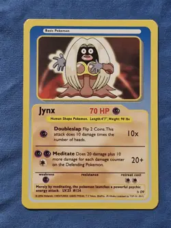 LP Jynx Funskool 2004 Vintage India Pokemon Card RARE HTF - Image 1