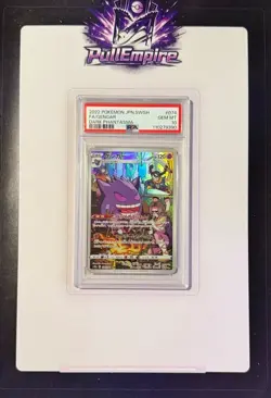 Gengar PSA 10 Dark Phantasma s10a CHR 074/071 2022 Japanese Pokemon Card - Image 1