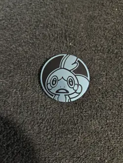 Sobble Pokemon Coin Trading Card Game Collectible - Image 1