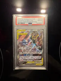 Garchomp & Giratina GX SM193 Tag Team Promo Card PSA 10 - Image 1