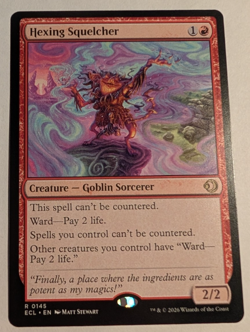 Hexing Squelcher - Magic the Gathering - Lorwyn Eclipsed R0145 - Pack Fresh! - Image 1