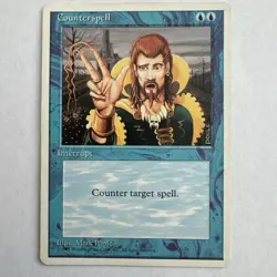 MTG Counterspell 4th Edition Regular Common Magic The Gathering NM - Image 1