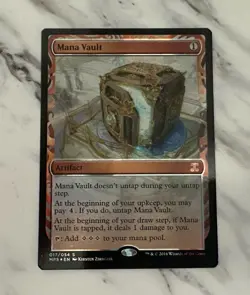 MTG Kaladesh Masterpiece Inventions Mana Vault EX/NM - Image 1