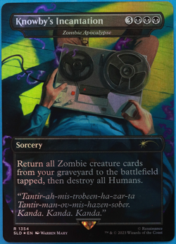 Knowby's Incantation | Zombie Apocalypse (Secret Lair Promo) FOIL NM (501955) - Image 1