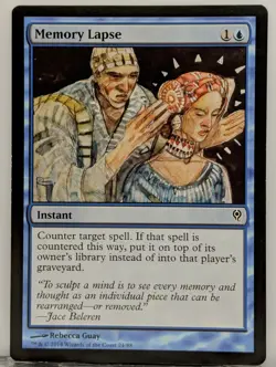 Memory Lapse MTG DDM | EDH Commander Blue Counterspell Tempo Control | LP - Image 1