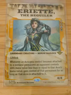 MTG Eriette, the Beguiler 0293 Outlaws of Thunder Junction M/NM Free UK P&P - Image 1