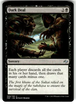 Fate Reforged Magic: The Gathering Dark Deal MTG - Image 1