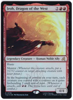 Iroh, Dragon of the West (Rare) 0119 - Avatar: The Last Airbender Holo - Image 1