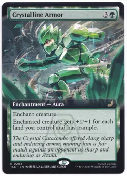 Crystalline Armor (Rare Extended Art) 0204 - Avatar: The Last Airbender - Image 1