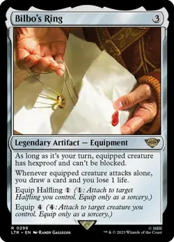 MTG Bilbo's Ring, Light Play, English Universes Beyond: LOTR: Tales of Middle-ea - Image 1