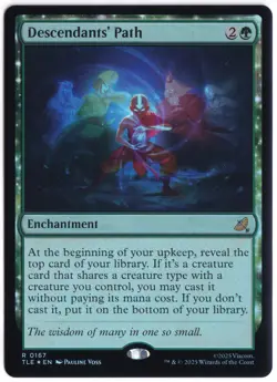 Descendants' Path (Rare) 0167 - Avatar: The Last Airbender Holo - Image 1