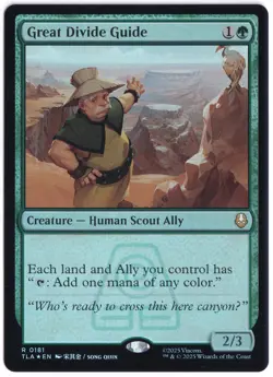 Great Divide Guide (Rare) 0181 - Avatar: The Last Airbender Holo - Image 1