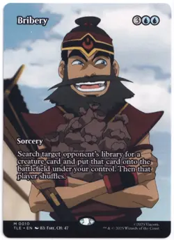 Bribery (Mythic Borderless) 0010 - Avatar: The Last Airbender - Image 1