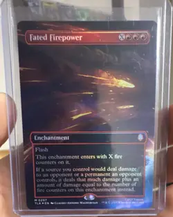 Magic: The Gathering Fated Firepower borderless Foil Avatar - Image 1