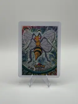Beedrill #15 (Black Logo) - Pokemon Topps TV Animation Edition - LP - Image 1