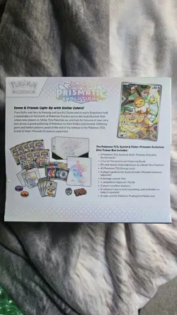 Pokemon Scarlet & Violet PRISMATIC EVOLUTIONS ETB NEW AND SEALED! - Image 2
