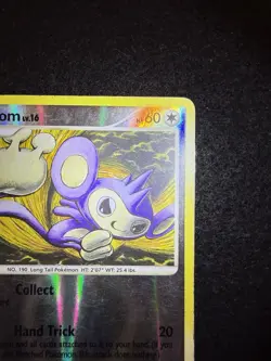 Pokemon Aipom Reverse Holo 50/100 from Majestic Dawn in DMG condition! - Image 4