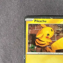 Pokemon Pikachu Temporal Forces 051/162 Cosmos Holo Promo Near Mint - Image 3