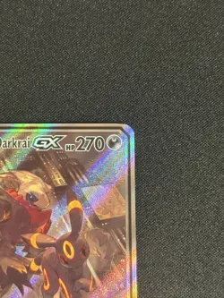 FULL ART Umbreon & Darkrai GX ULTRA RARE Tag Team SM241 Pokemon Holo Promo - LP+ - Image 3
