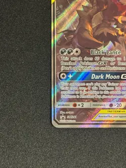 FULL ART Umbreon & Darkrai GX ULTRA RARE Tag Team SM241 Pokemon Holo Promo - LP+ - Image 5