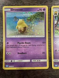 💤 Drowzee 011 + Hypno 012 💤 /034 CLB Pokemon TCG Classic Collection – NM - Image 2